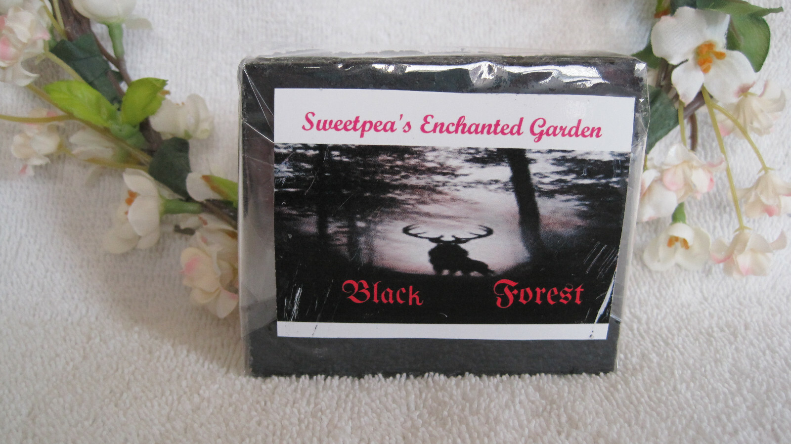“BLACK FOREST” HANDMADE NATURAL & ORGANIC VEGAN SOAP, Travel Size Bars