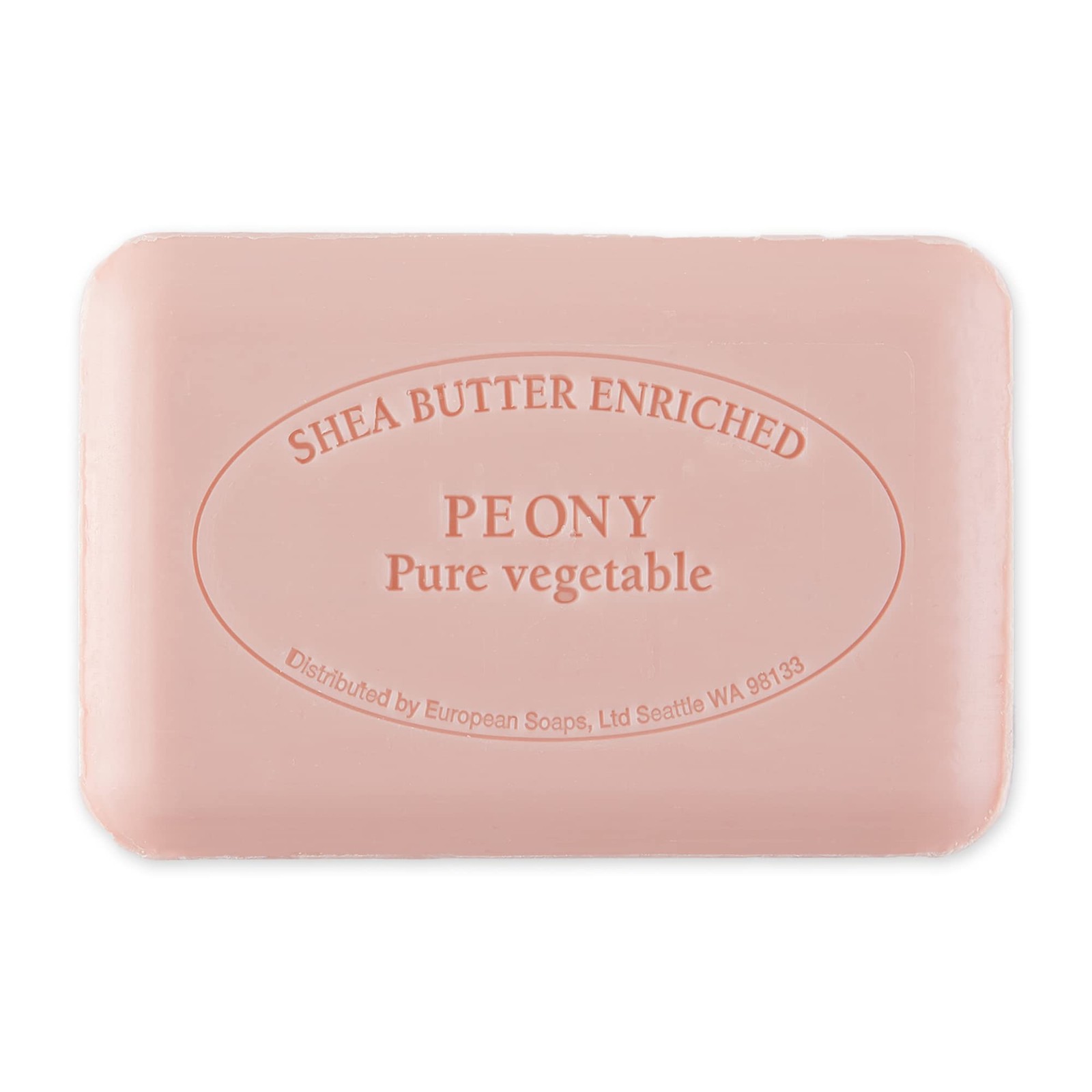 Pre de Provence Peony Soap 8.8 Oz Traditional French Artisanal Moisturizing Bar