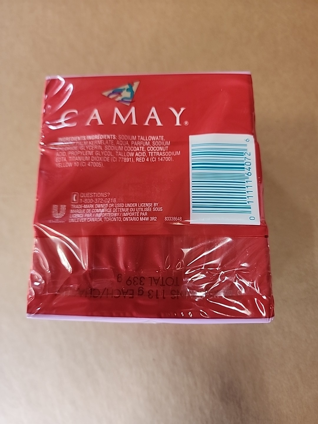 Camay Classic Bath Soap, Pack of 3 Bars, 113g/4oz Per Bar – Discontinued Version