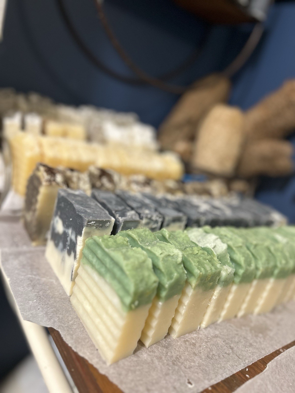 All Natural Homemade Soap Coconut Oil Olive Oil Shea Butter White Pineapple Soap