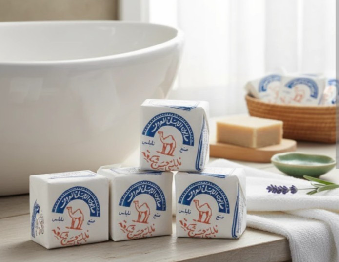 Original Nabulsi Camel Soap Pure Olive Oil Traditional Chemical Free Handmade