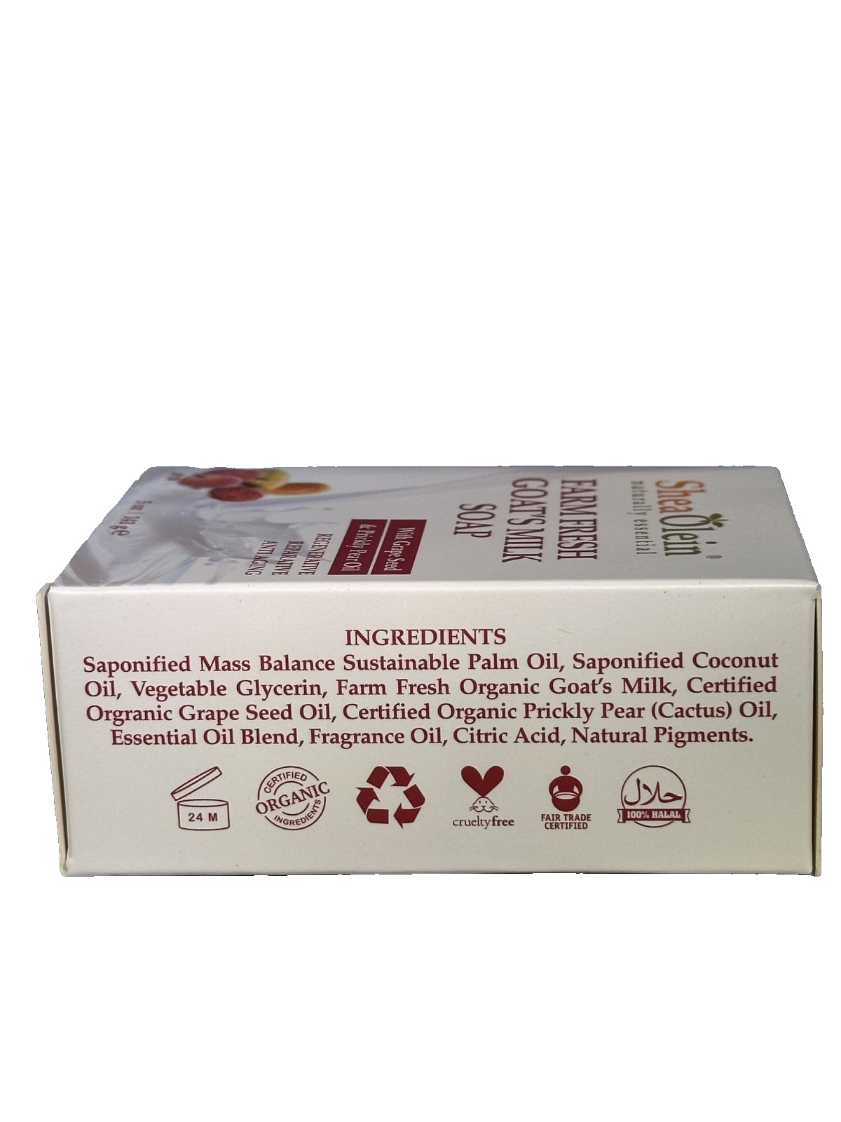 Organic Body Soap Farm Fresh Goat’s Milk