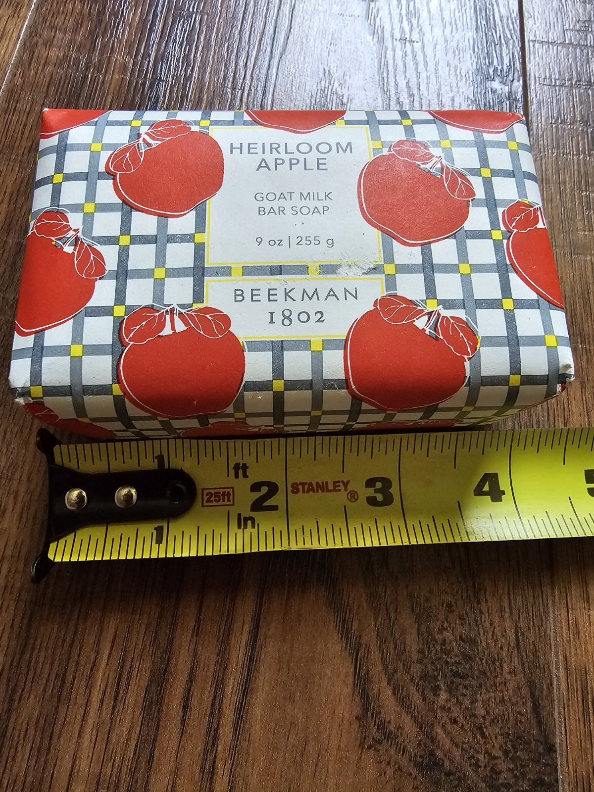 Beekman 1802 HEIRLOOM APPLE Goat Milk Bar Soap Large 9 oz USA NEW Cruelty Free