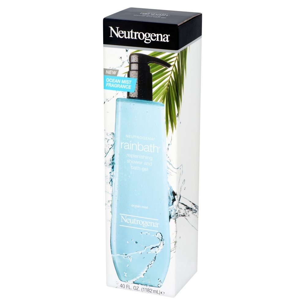 Neutrogena Rainbath Replenishing Shower and Bath Gel Ocean Mist 40 fl.oz.