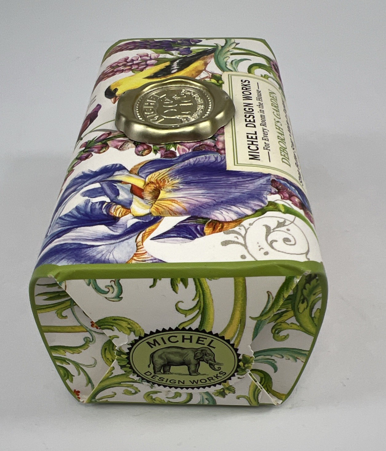 Michel Design Works Large 8.7 oz Shea Butter Bar Bath Soap Deborah’s Garden
