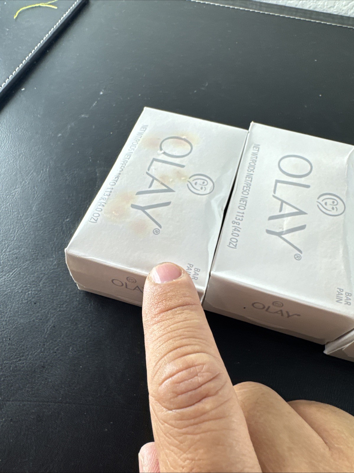 OIL OF OLAY BAR SOAP LOT OF 6 BARS SEALED BOXES 4.0 OZ WHITE NEW