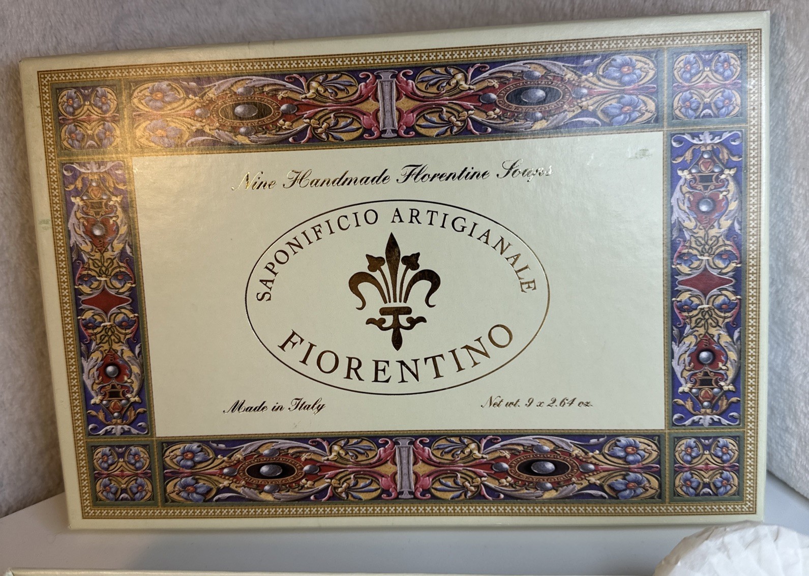 Soap Lot 5 Saponificio Artigianale Fiorentino And 4 French Milled New With Box