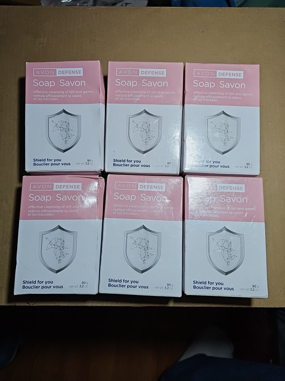 (6) Avon Defense Bar Soap Eucalyptus scented – Exp.2023 !