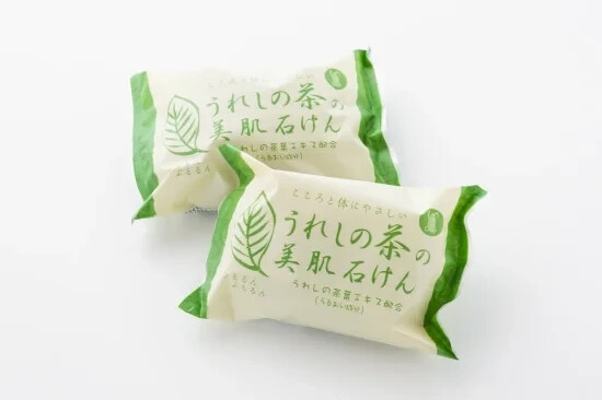 Green Tea Soap Bar made from true green tea in Japan 6 packs set