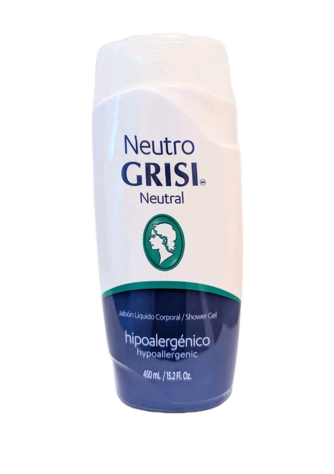 Grisi Neutral shower gel Hypoallergenic 15.2 fl oz, 400ml