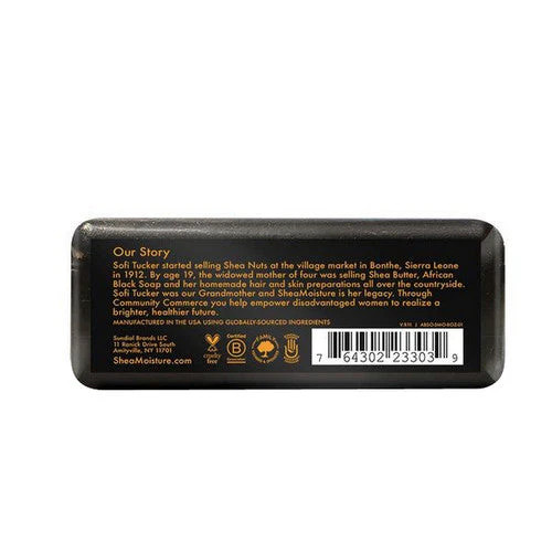 African Black Soap With Shea Butter 8 Oz By Shea Moisture