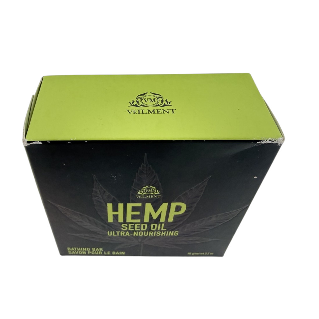 Avon NEW Hemp Seed Oil Ultra Nourishing Bathing Soap Bar 3.2oz NOS Discontinued
