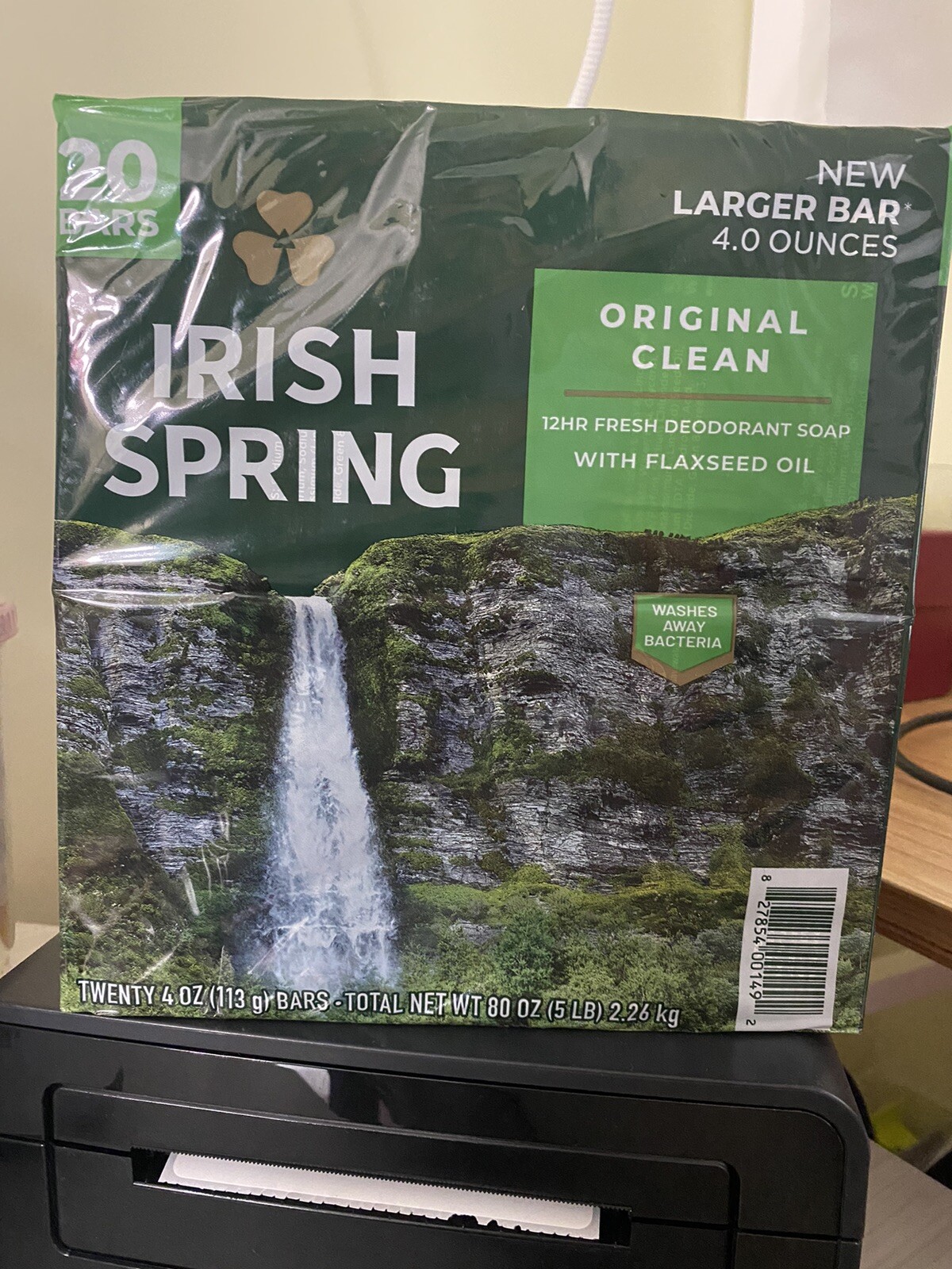 Irish Spring Bar Soap, Original Clean (4 oz., 20 ct.) Great Price.