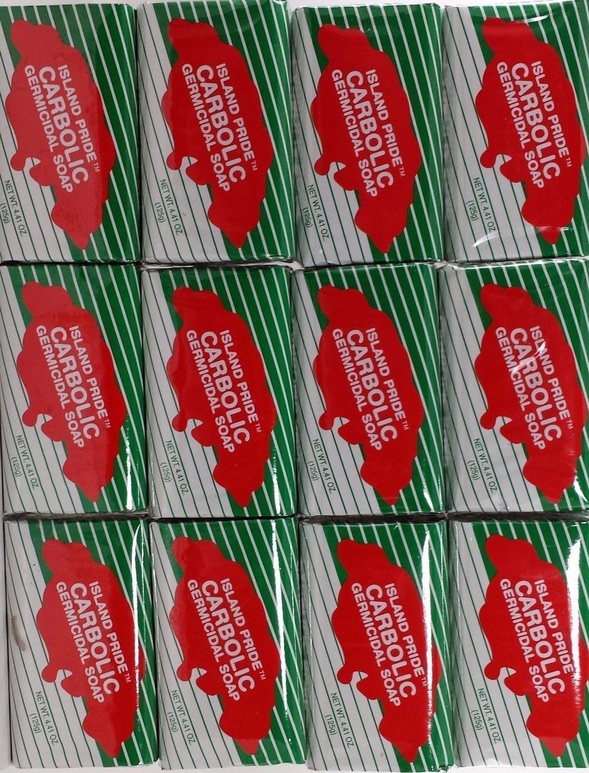 CARBOLIC GERMICIDAL SOAP 24pc ON SALE /JABON CARBOLICO ISLAND PRIDE 24pc 4.41 oz
