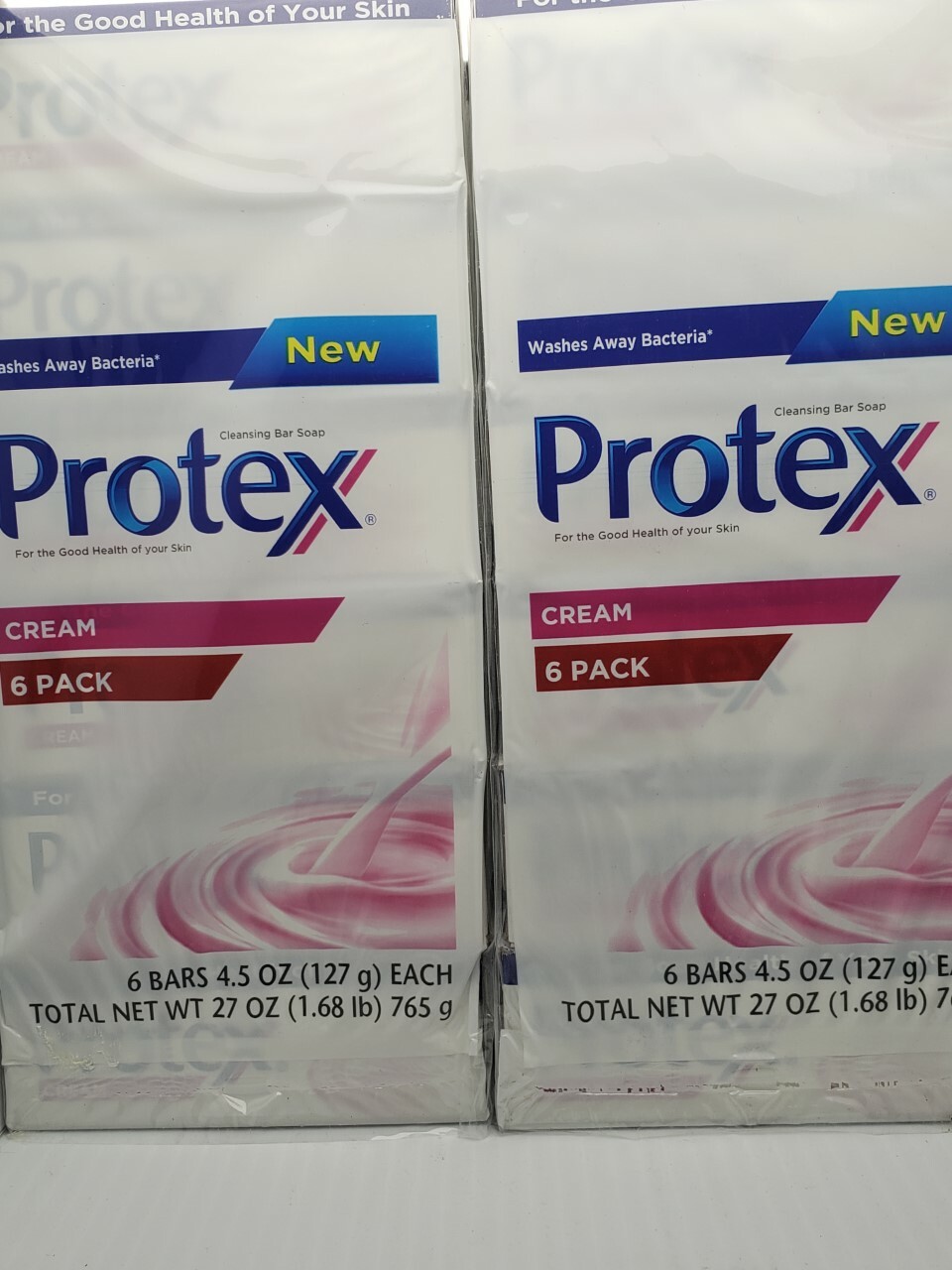 12 Protex CREAM Limpieza Soap Bar 4.5 oz (127g) – Jabon Antibacterial 2-6 pack