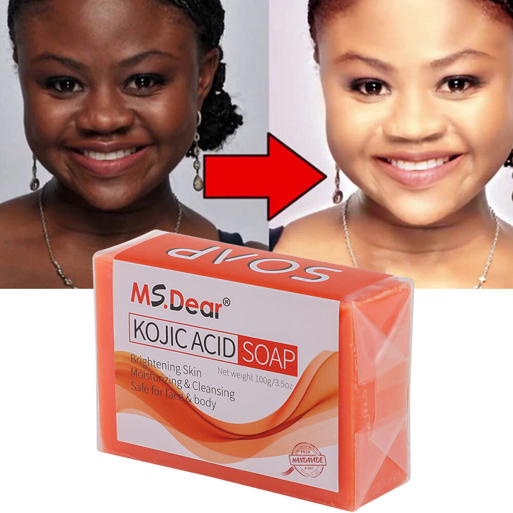 Kojic Acid Soap Dark Spot Remover Skin Lightening Face Whitening Body Bleaching