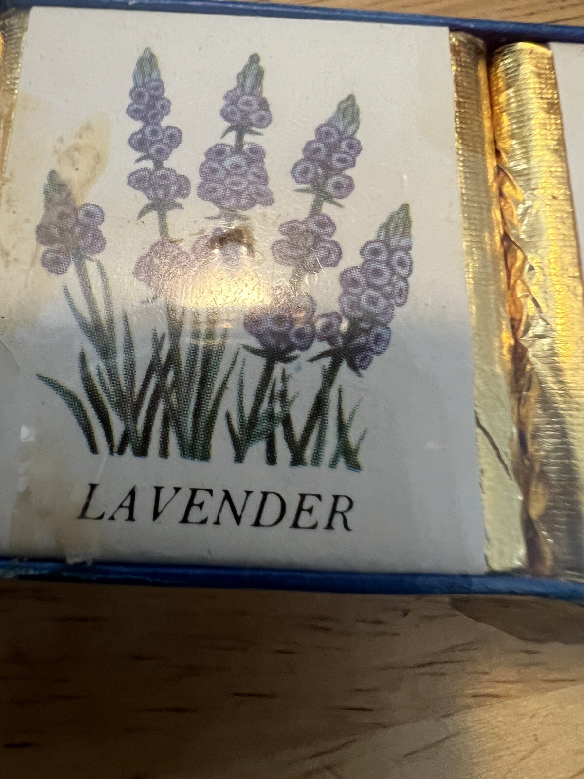 VTG ENGLISH GARDEN BATH FRAGRANCE CUBES NOP MADE IN ENGLAND See Description