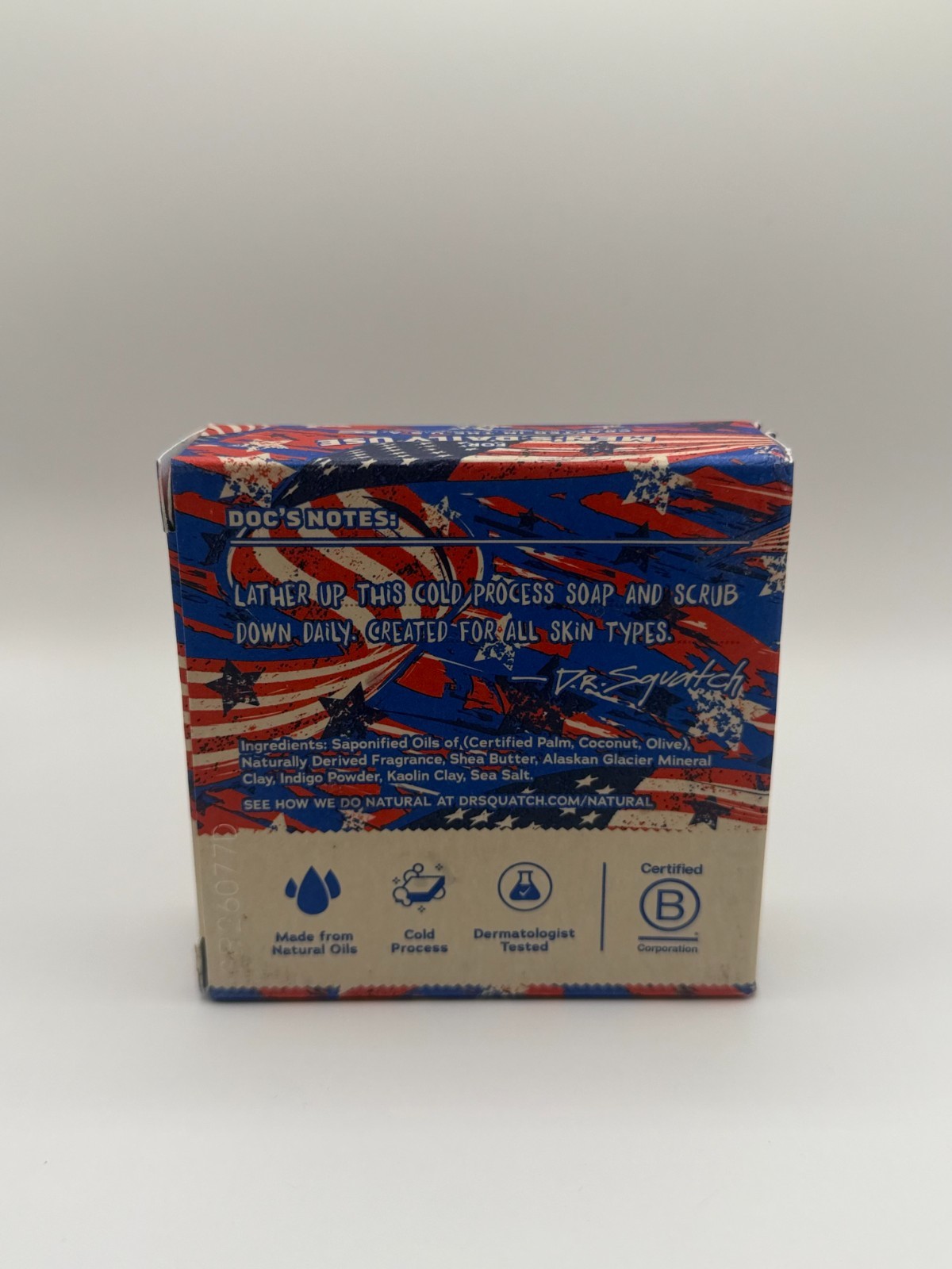 Dr Squatch 4th of July Bundle Freedom Fresh Fresh Falls Soap Body Wash Deodorant