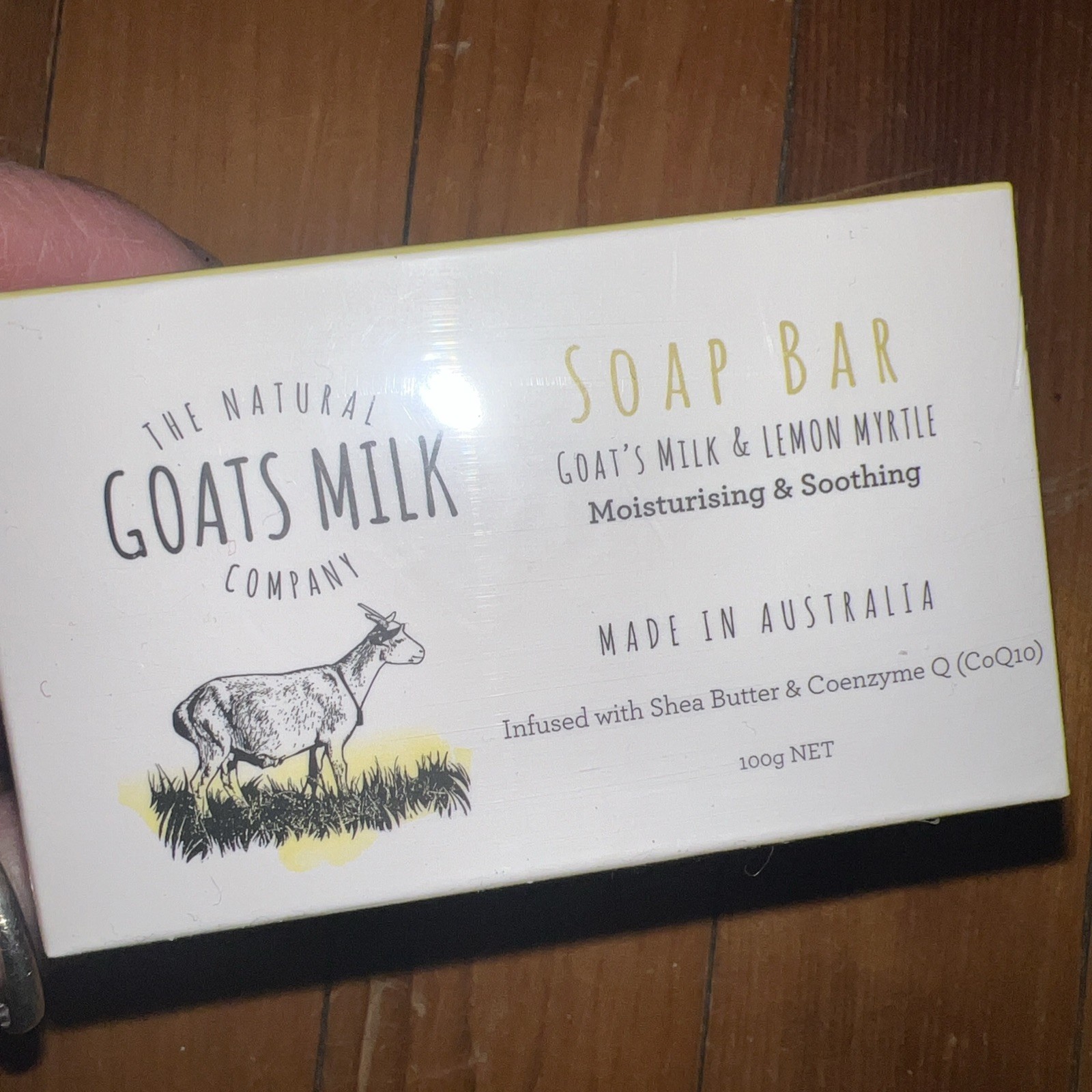 (3-PACK) The Natural Goats Milk Company Bar Soap w/Shea Butter &Co Q10 Smoothing
