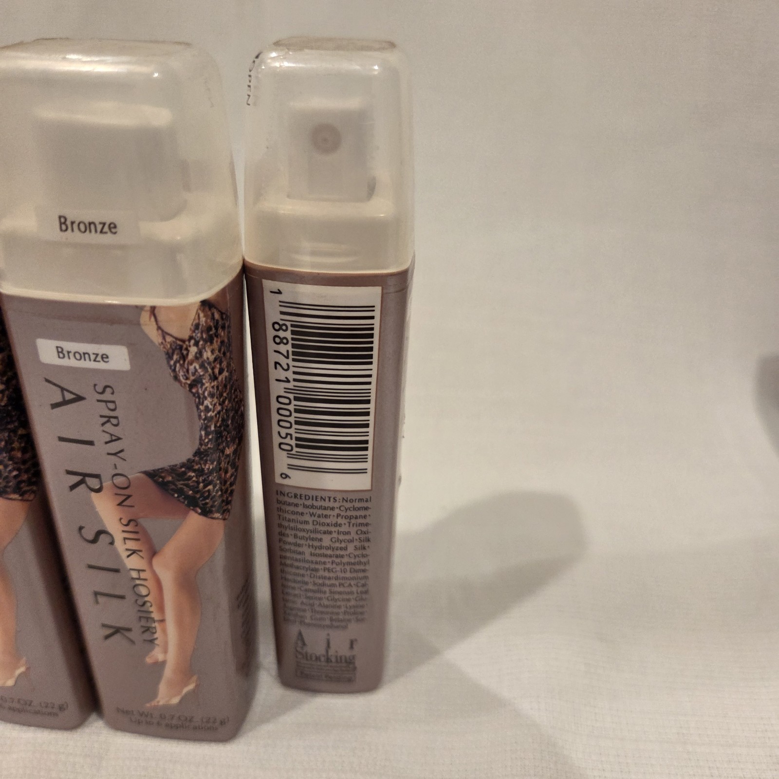 3 – Air Stocking Air Silk Spray-On Silk Hosiery Bronze 0.7 oz Travel Size