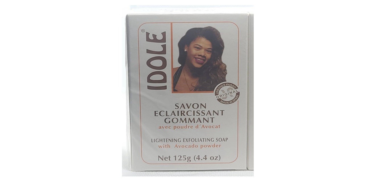 Idole Exfoliating Soap with Avocado Seed Powder, 3-Pack, Net 125g (4.4 oz
