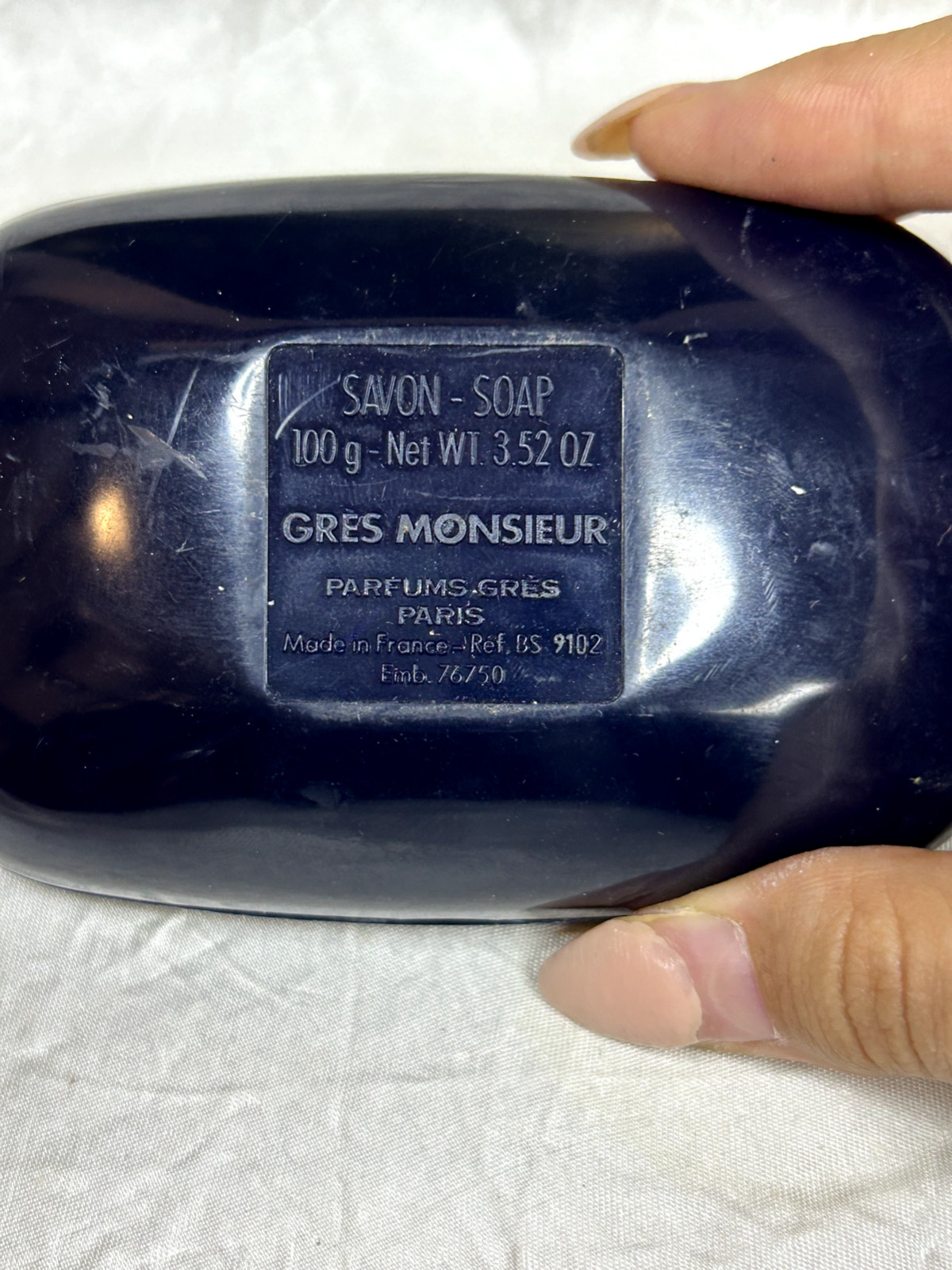 GRES MONSIEUR 100G BAR SOAP (WITH CASE)