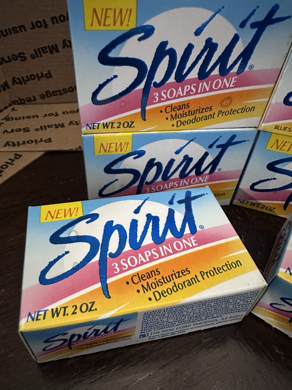 Vintage Spirit Bar Soap 2 oz. 6 Bars The Dial Corp.