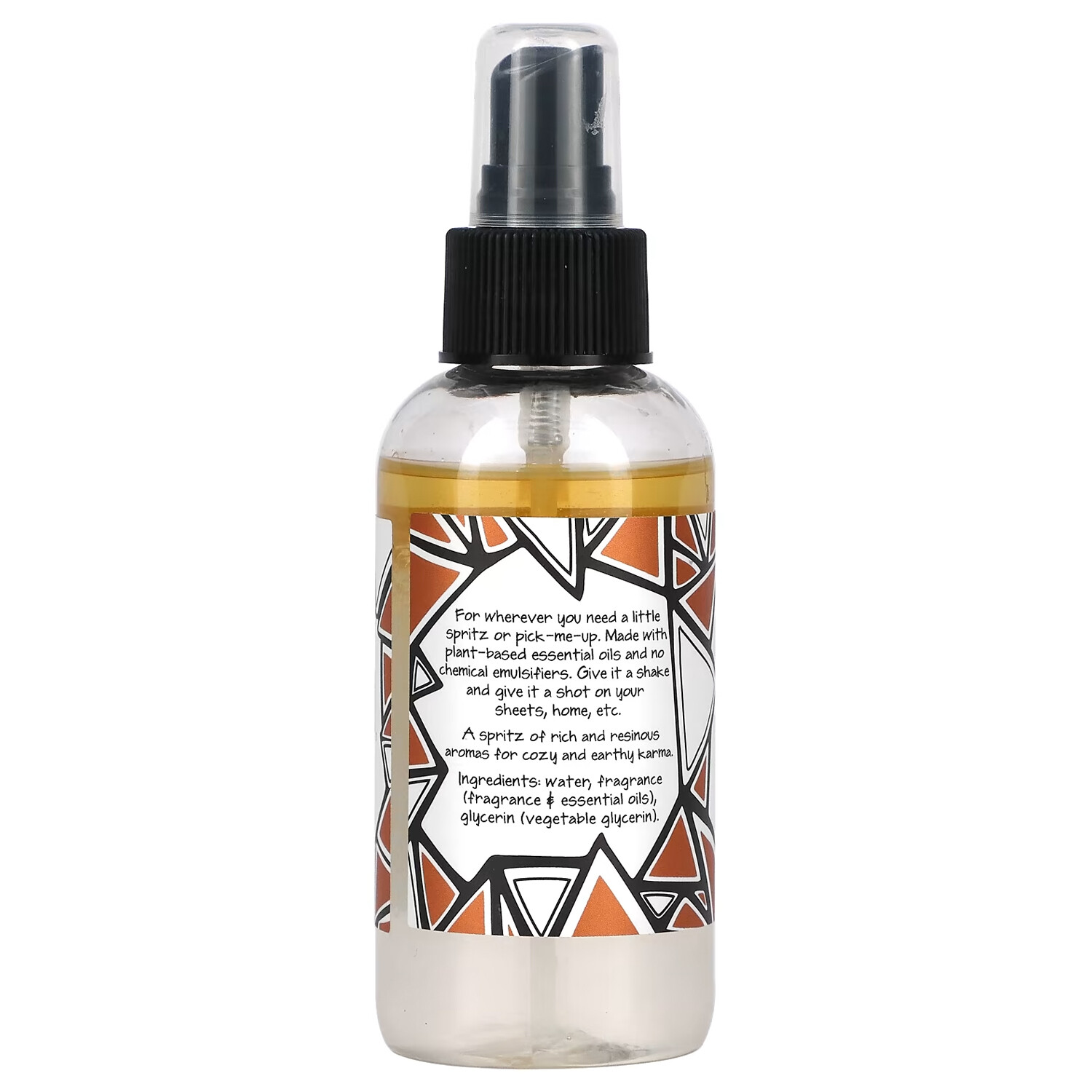 Zum, Zum Mist Aromatherapy Room and Body Mist, Amber, 4 Fluid Ounces