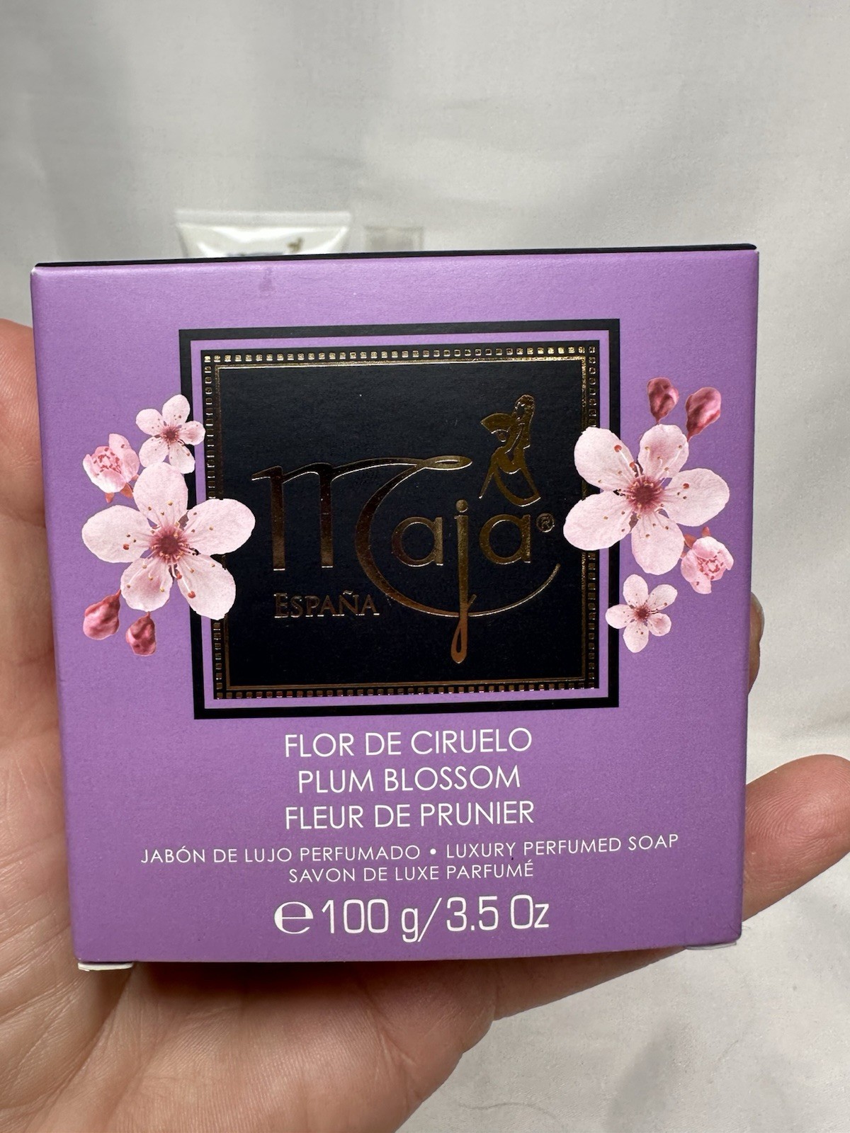 Maja Spain Plum Blossom Luxury Scented Soap Hand Cream Perfume Mist