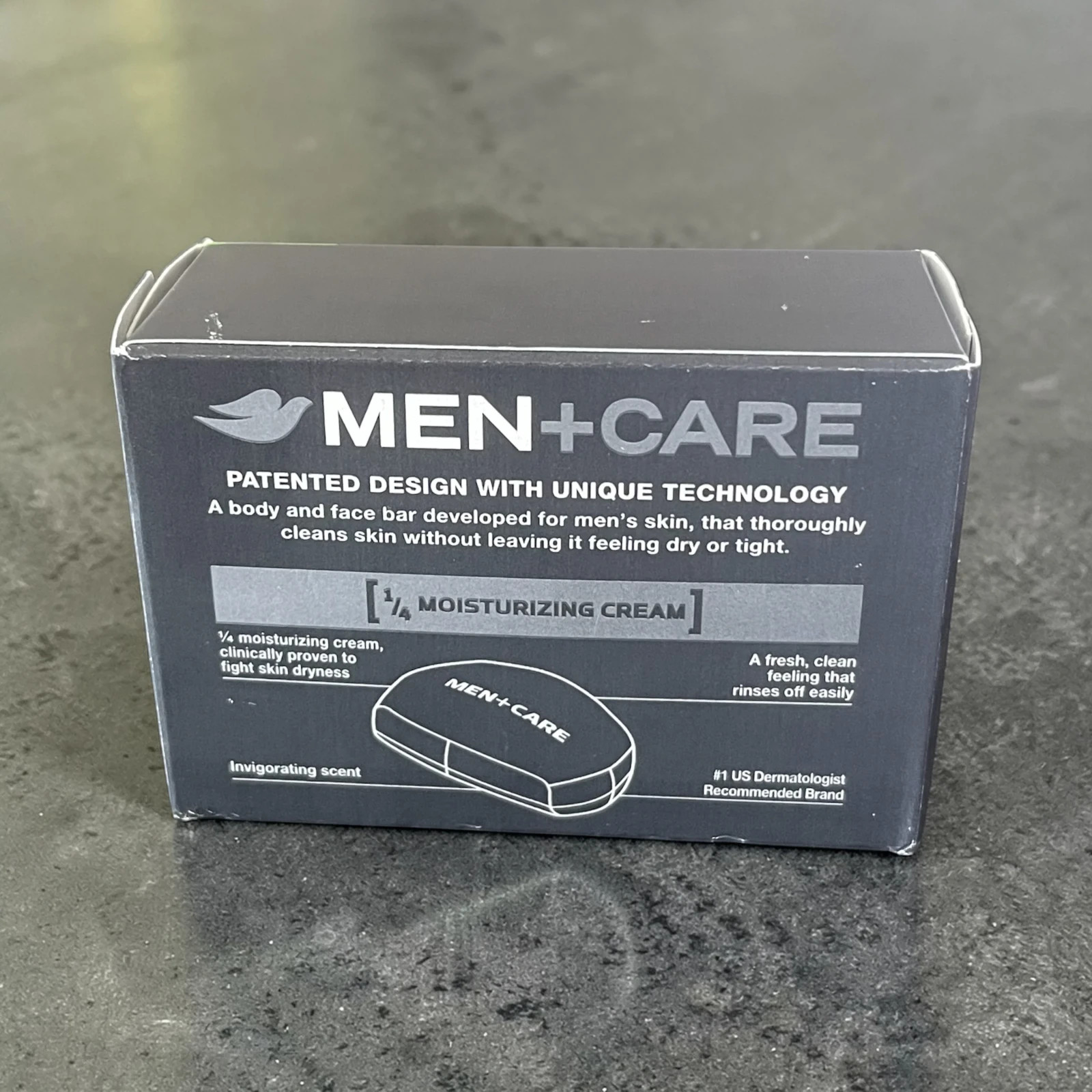 Dove Men+Care Extra Fresh Body and Face Bar Soap, 2.6 oz, 12 Pack, Moisturizing