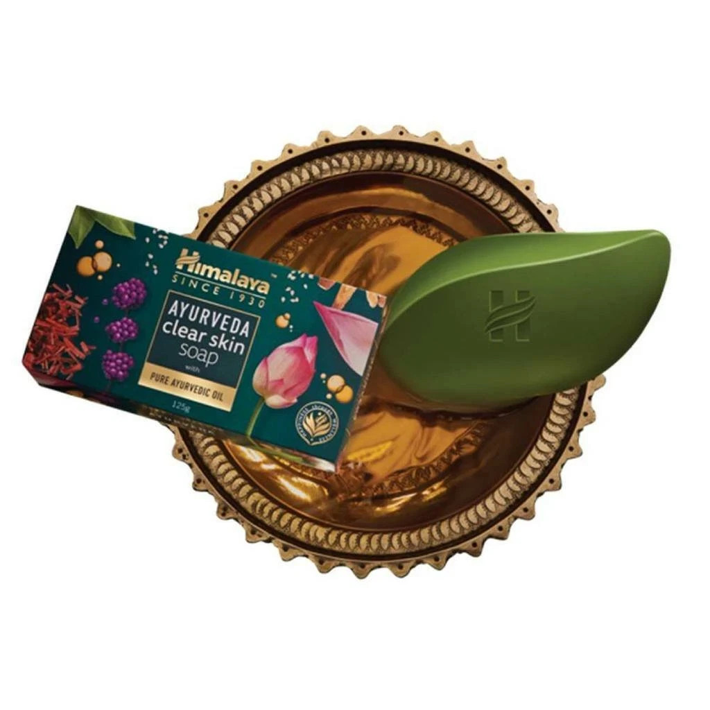 Himalaya Herbals Ayurveda Clear Skin Soap 75 Grams with Kanaka Oil Free Ship USA