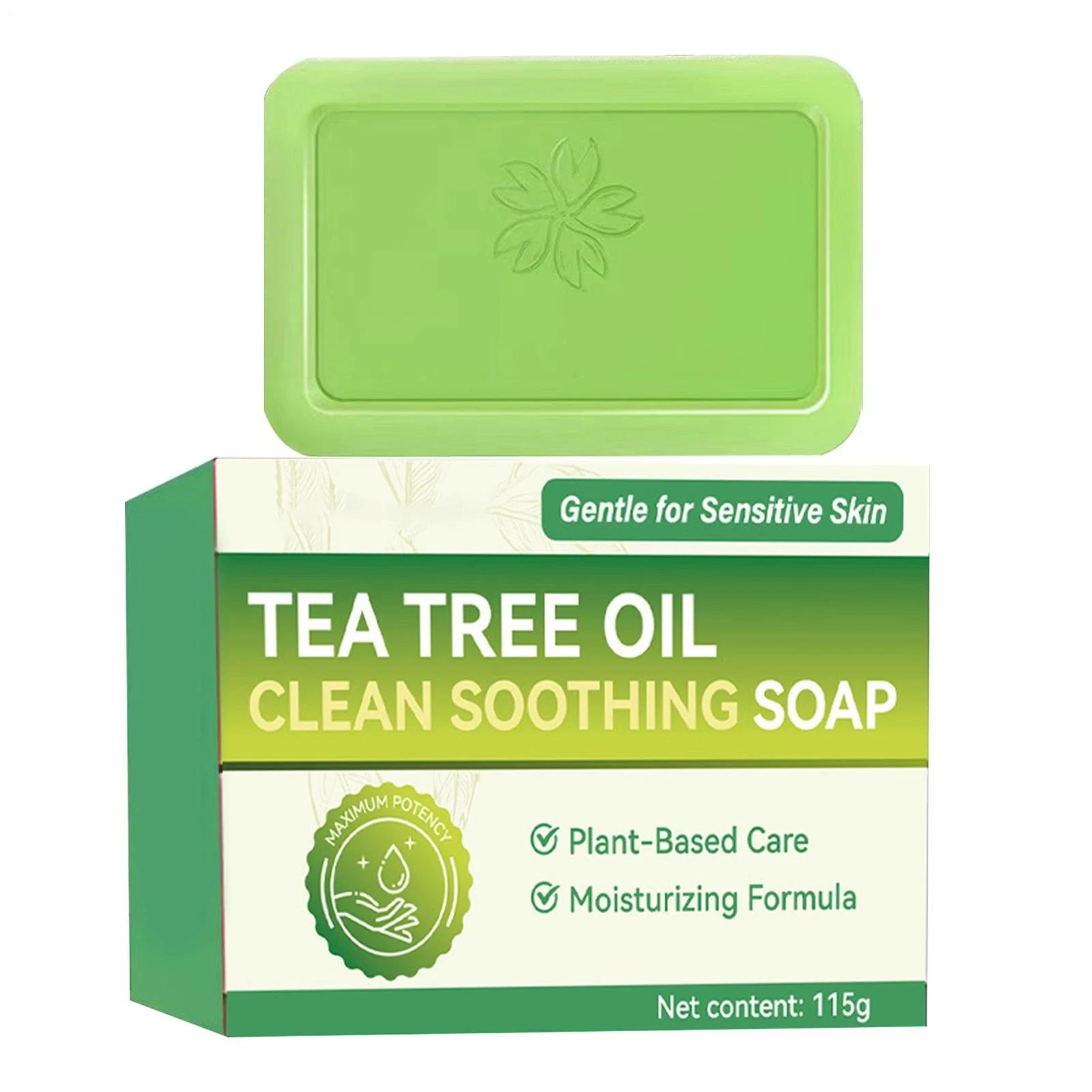 Veloma Soap Antifungal Soap Relief Soap Bar –Body Wash for Face Tea Tree Oil
