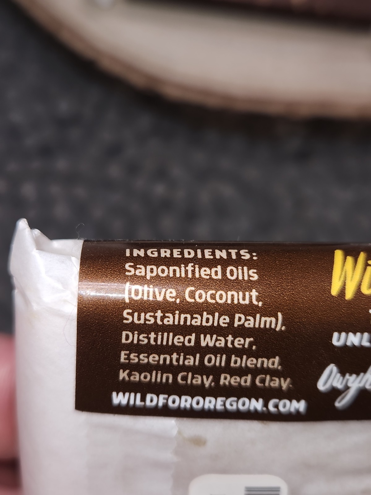 2 WILD FOR OREGON SOAP COMPANY Almond & Oat/Sunrise Orange~Face & Body 1.5 Oz Ea