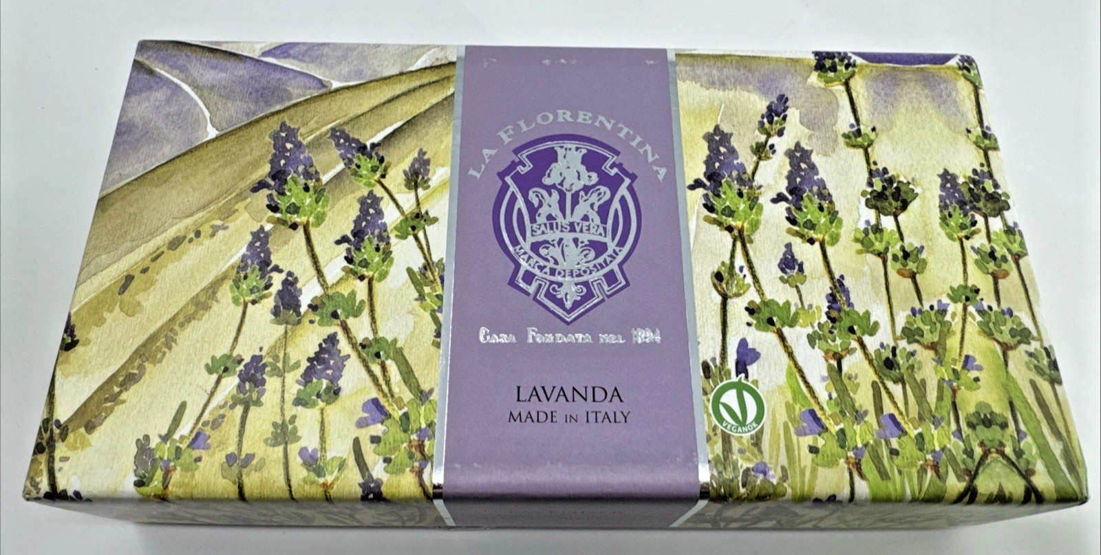 La Florentina Italy Lavender Lemon Citrus Iris 9 Bars Soap Multi-Set 44.7 Oz