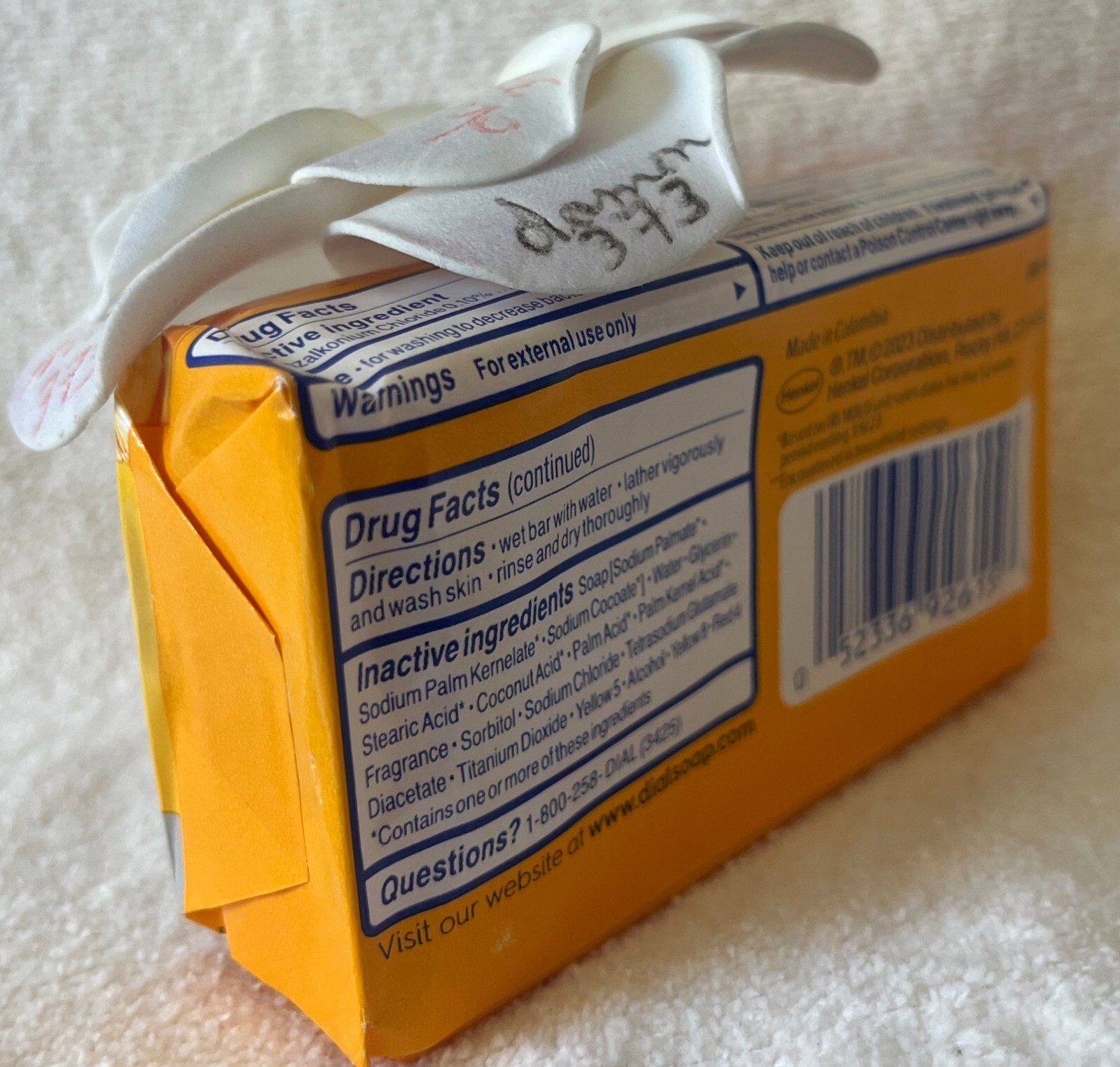 DIAL**GOLD**ANTIBACTERIAL Advanced Clean DEODORANT SOAP~~4 OZ/113 g~~NEW/SEALED
