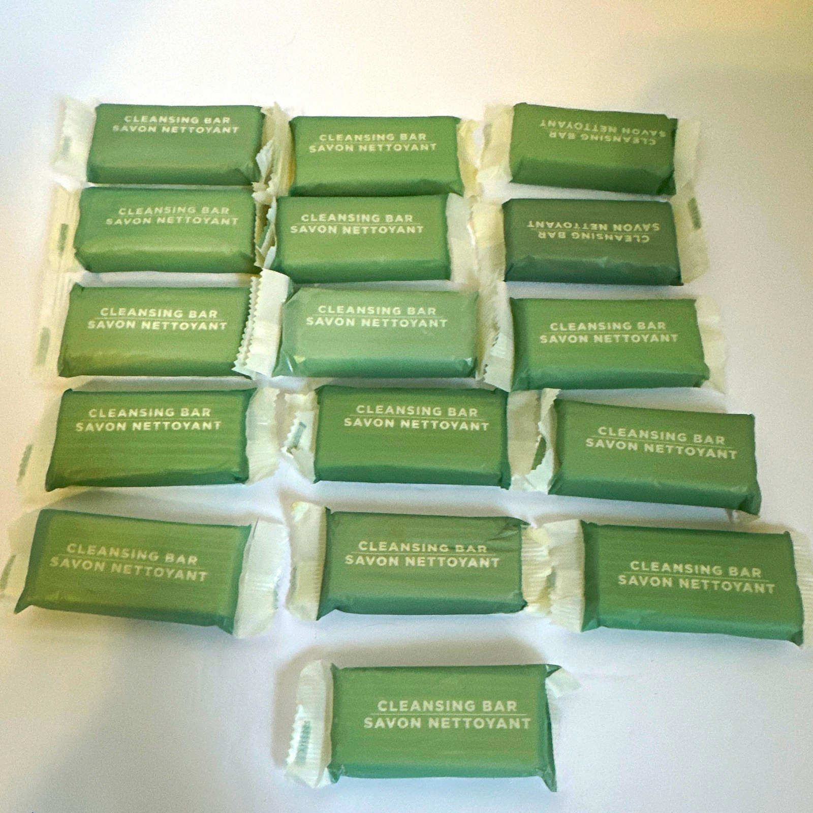 Marriott Cleansing Bar Soap Multipack Lot of 16, 0.72 oz/20 g Body & Hands