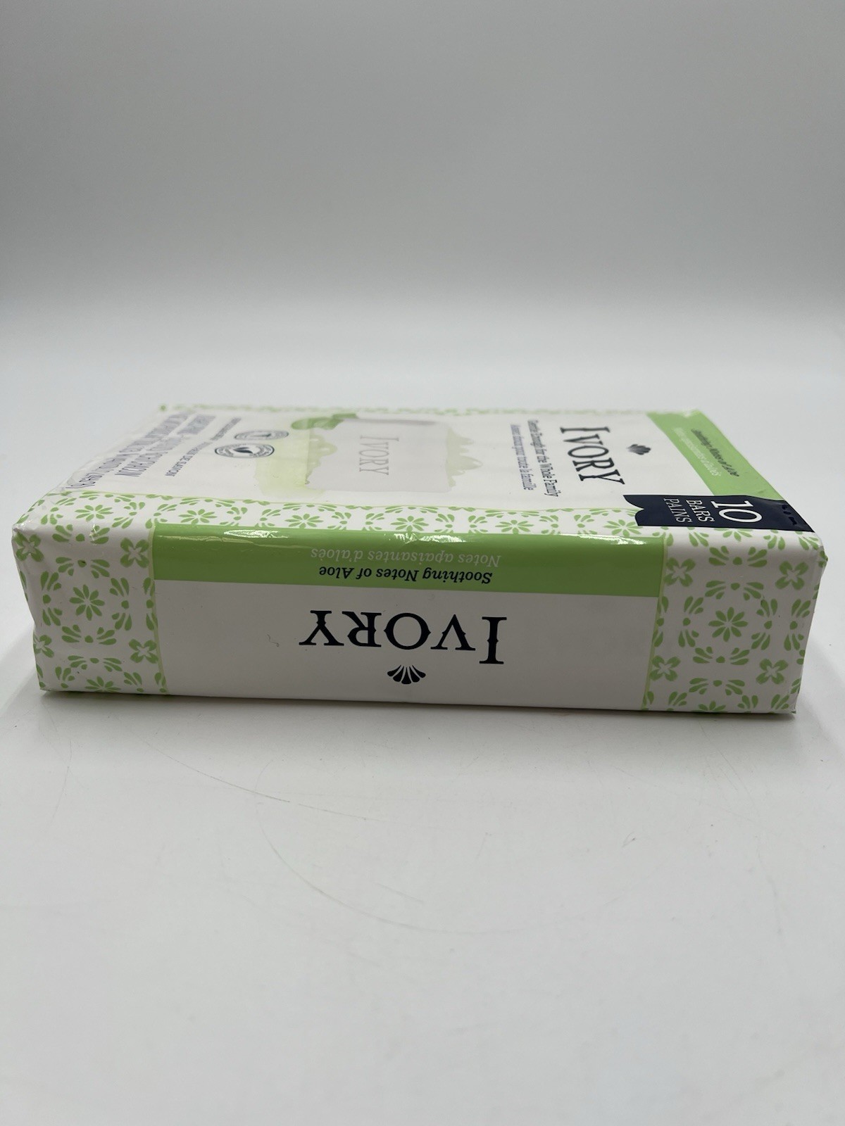 Ivory Gentle Bar Soap Aloe Soothing Plant-Based Multipack 10 Bars