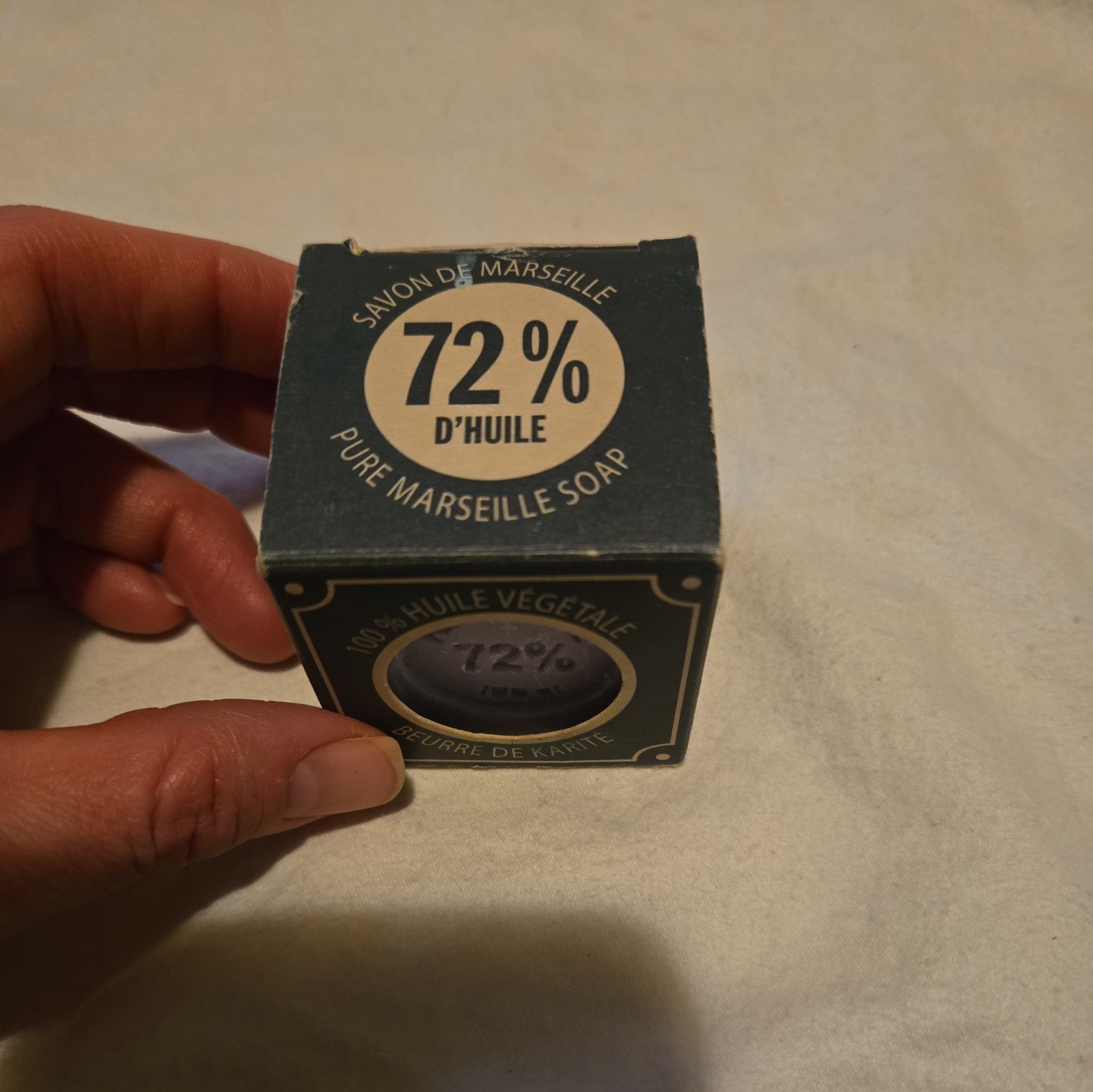 Savon de Marseille 72% D’Huile Lavender Soap Made In France 100g
