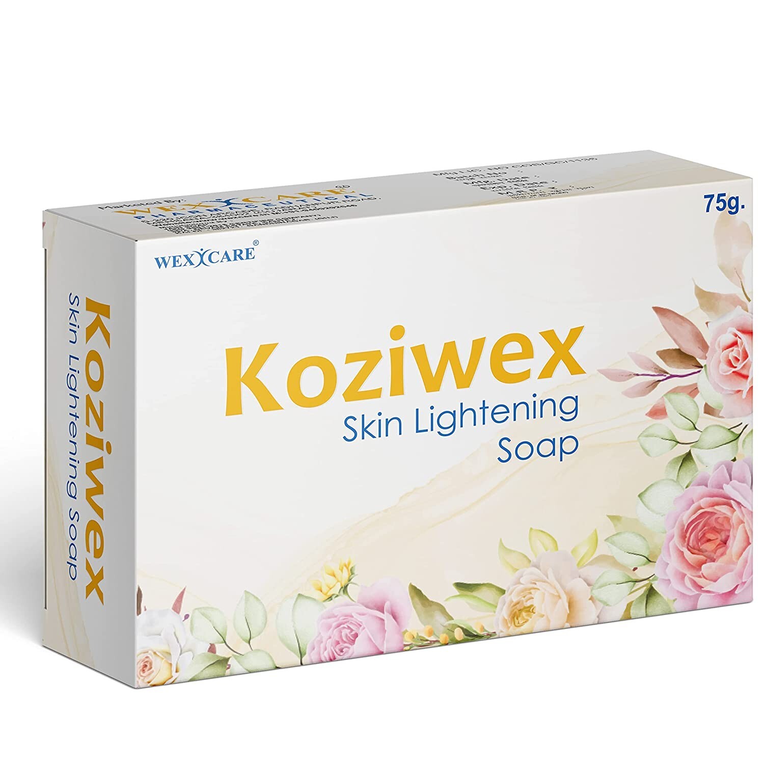 Skin Lightening Whitening Soap with Kojic Acid, Vitamin C Vitamin E (75g x 3 )
