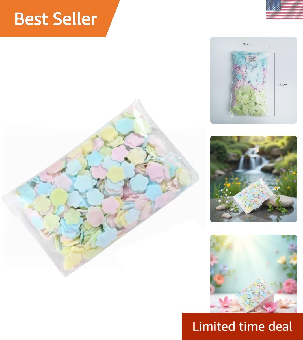 Portable 1000 Multicolor Disposable Soap Sheets – Perfect for Outdoor Adventures