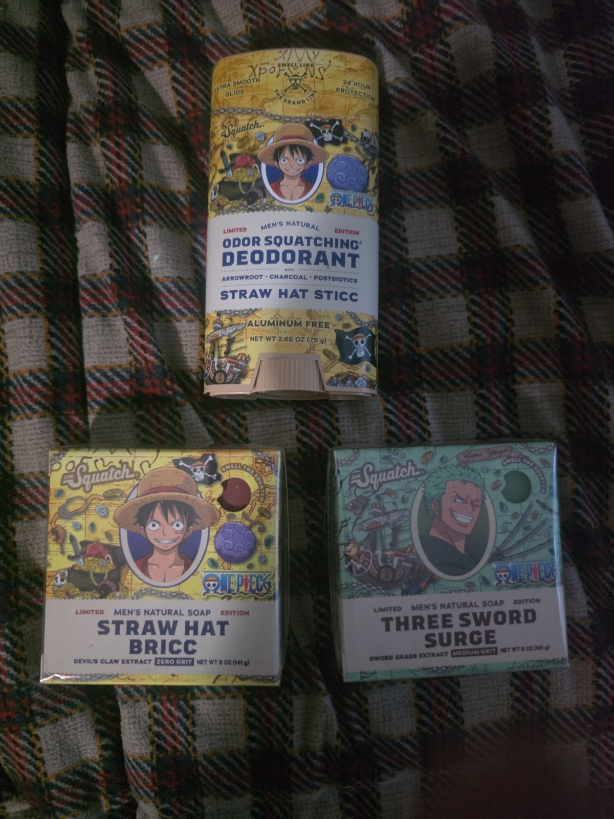 Dr. Squatch One Piece Limited Edition Soap + Deodorant! Complete Set Of 1 Piece!