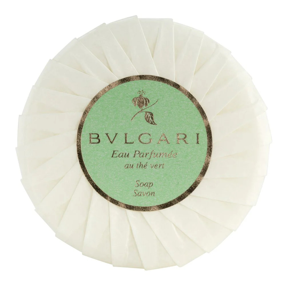 Bvlgari Au the Vert Green Tea Soap 75g 2.6oz each Set of 6