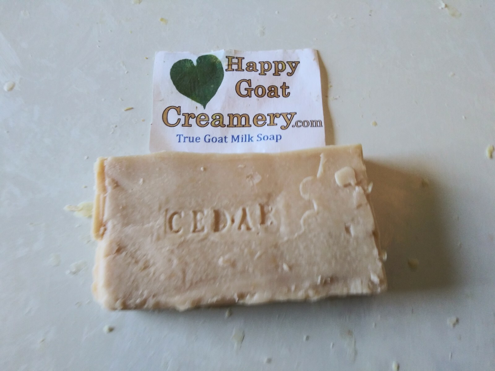 10 BARS RAW GOAT MILK SOAP HAPPY GOAT CREAMERY CHEAP BULK PURE ESSENTIAL OIL