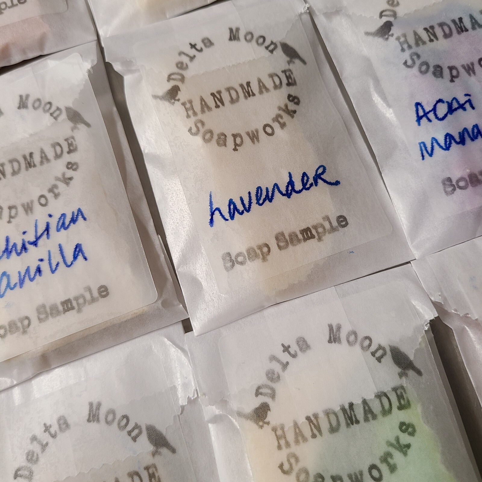 Handmade Sandalwood Goat Milk Soap, + samples, ships fast