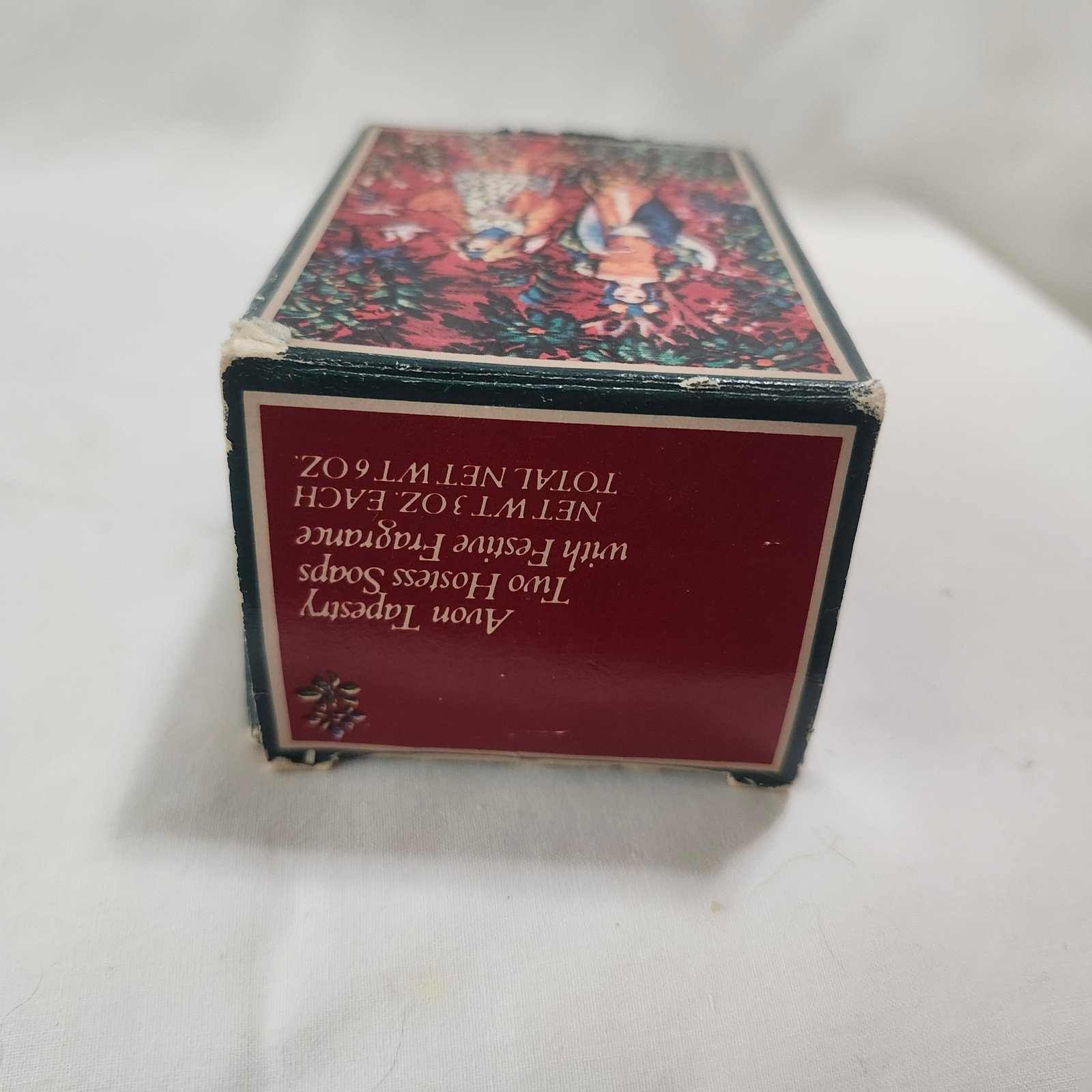 Avon Tapestry Two Hostess Soaps with Festive Fragrance NIB Unicorn Medieval B17