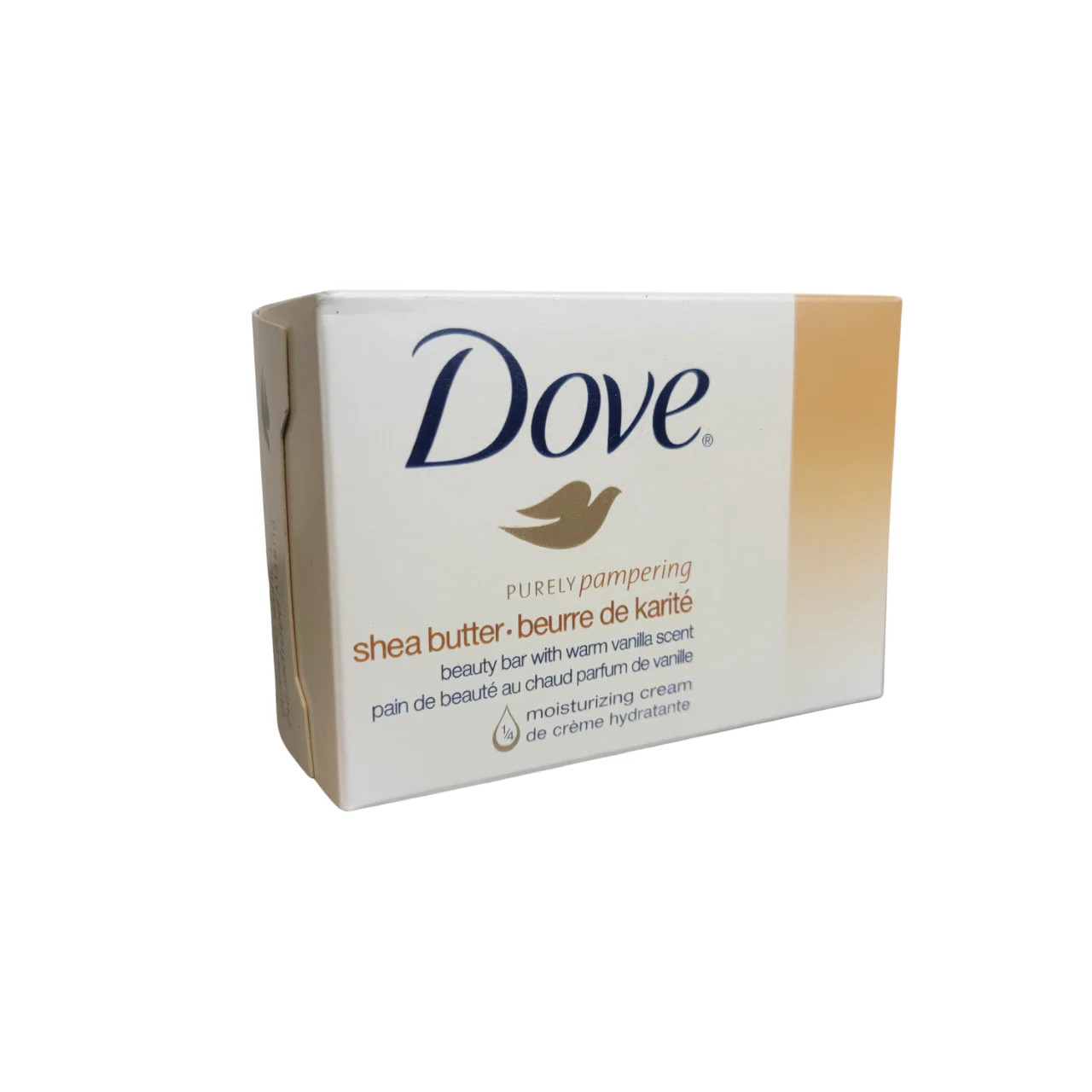 Dove Purely Pampering Shea Butter Soap Bar With Moisturizing Cream 4 OZ (113G)
