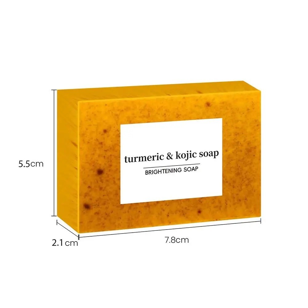 1/2/3/5 Pack Turmeric Glow Soap Bar – Lemon & Kojic Acid, Removing Dark Spots
