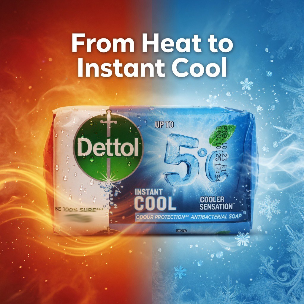 Dettol Antibacterial Cooling Soap 110g | Buy 2 Get 1 Free | Fresh Body Care