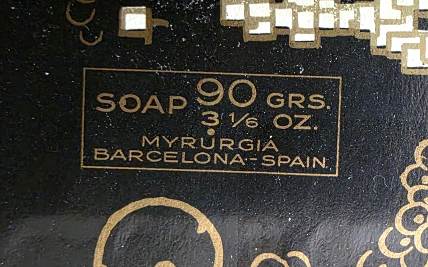 FOUR BARS Soap Vintage MAJA JABON MYRURGIA 3.25 oz OLD STOCK Spain `