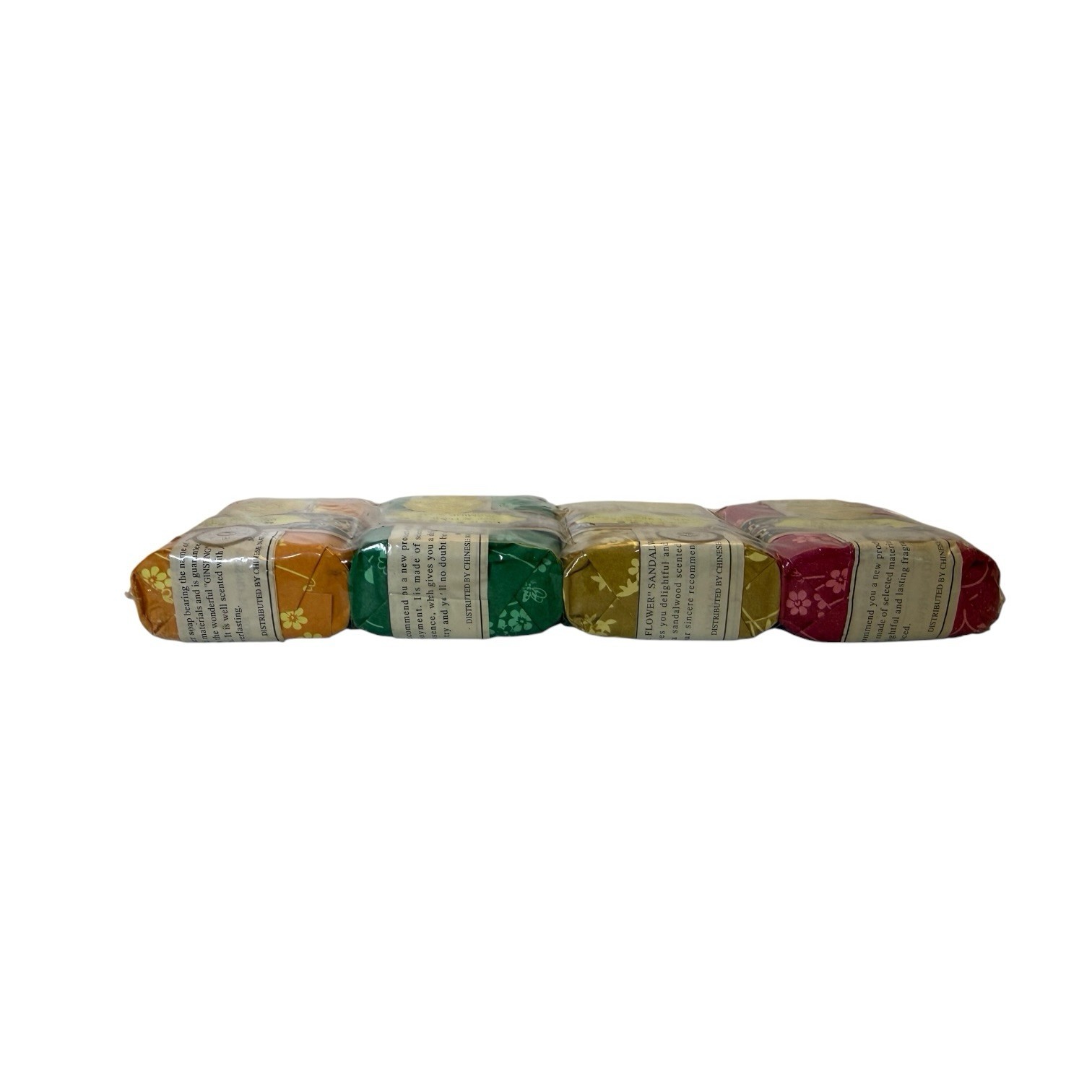 Bee & Flower Chinese Rose, Sandal Wood, Jasmine & Ginseng Soap Multi Pack